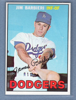 1967 Topps #76 Jim Barbieri (c) EX-MT   GO223