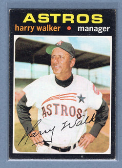 1971 Topps #312 Harry Walker (a) EX  GO950