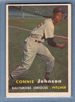 1957 Topps #43 Connie Johnson  VG-EX   GO260