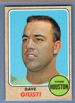 1968 Topps #182 Dave Giusti EX-MT  GO507