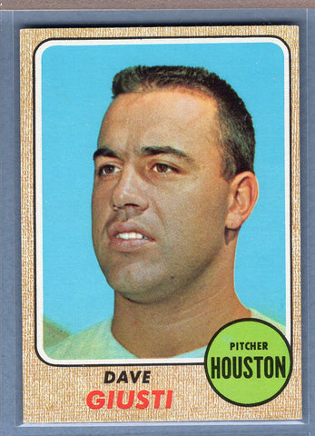 1968 Topps #182 Dave Giusti EX-MT  GO507