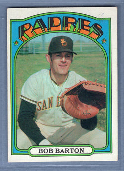 1972 Topps #39 Bob Barton EX-MT   GO464