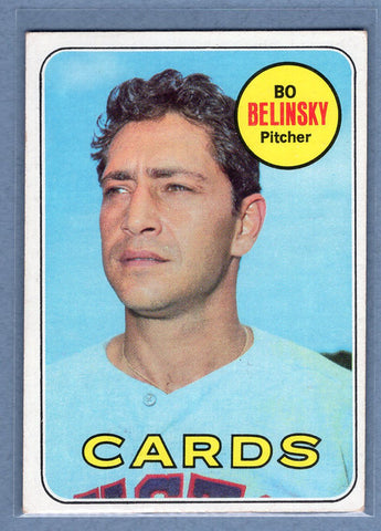 1969 Topps #366 Bo Belinsky (b) EX   GO501