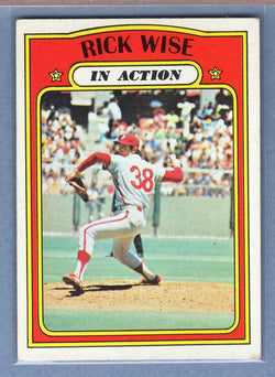 1972 Topps #44 Rick Wise IA EX  GO500