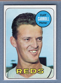 1969 Topps #26 Clay Carroll (d) EX-MT  GO700