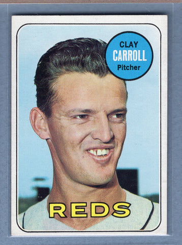 1969 Topps #26 Clay Carroll (d) EX-MT  GO700