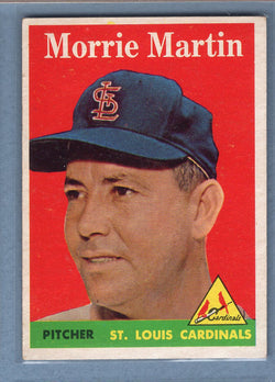 1958 Topps #53 Morrie Martin  EX  GO387