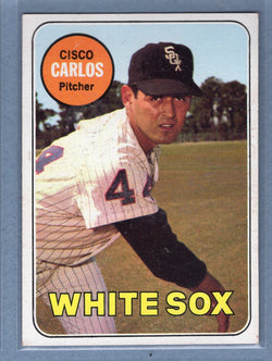 1969 Topps #54 Cisco Carlos EX-MT  GO350