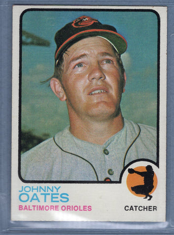 1973 Topps #9 Johnny Oates  (f) EX-MT  GO669