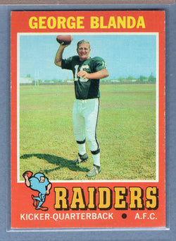 1971 Topps #39 George Blanda (HOF) EX  GO260