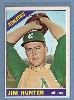 1966 Topps #36 Catfish Hunter (HOF)  VG-EX  GO470