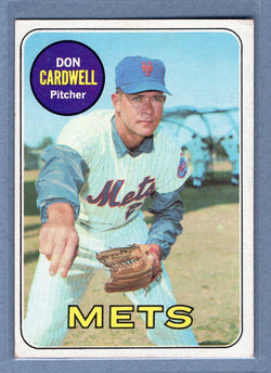 1969 Topps #193 Don Cardwell  EX  GO577
