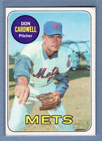 1969 Topps #193 Don Cardwell  EX  GO577