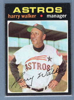 1971 Topps #312 Harry Walker (b) EX  GO950