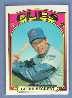 1972 Topps #45 Glenn Beckert EX  GO500