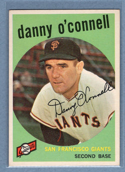 1959 Topps #87 Danny O'Connell EX   GO410