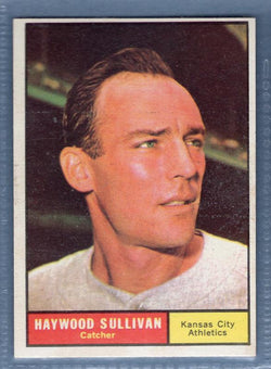 1961 Topps #212 Haywood Sullivan EX   GO417