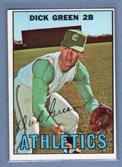 1967 Topps #54 Dick Green (b) EX-MT   GO340