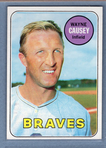 1969 Topps #33 Wayne Causey(b) EX-MT  GO850