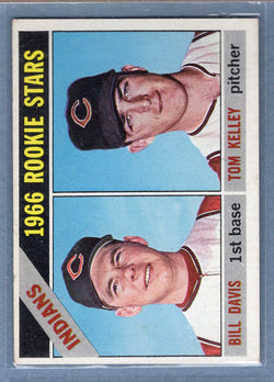 1966 Topps #44 Indians Rookies VG-EX  GO300