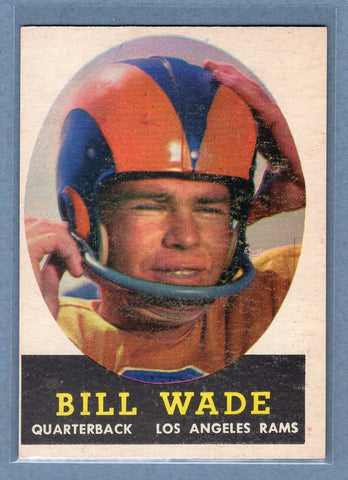 1958 Topps #38 Bill Wade EX   GO36