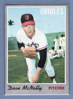 1970 Topps #20 Dave McNally (st) (a) VG  GO900