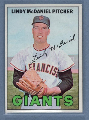 1967 Topps #46 Lindy McDaniel EX-MT   GO440
