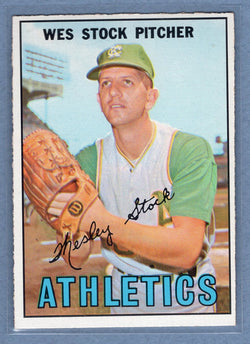 1967 Topps #74 Wes Stock EX-MT  GO390