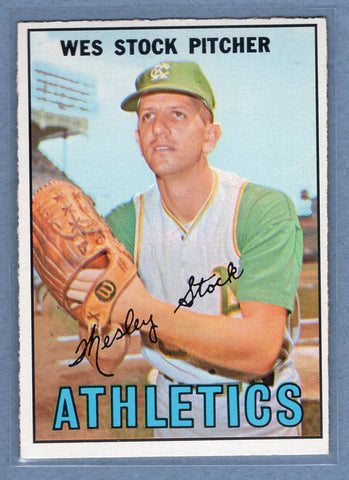 1967 Topps #74 Wes Stock EX-MT  GO390