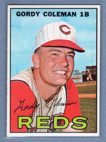 1967 Topps #61 Gordy Coleman EX-MT  GO460