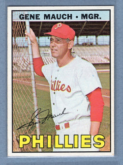 1967 Topps #248 Gene Mauch EX-MT  GO308
