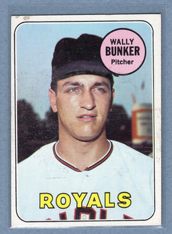 1969 Topps #137 Wally Bunker (a) (st) VG  GO265