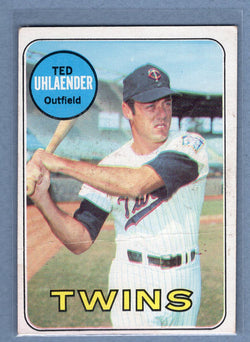 1969 Topps #194 Ted Uhlaender (st) (a) VG  GO577