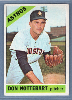1966 Topps #21 Don Nottebart VG-EX  GO368