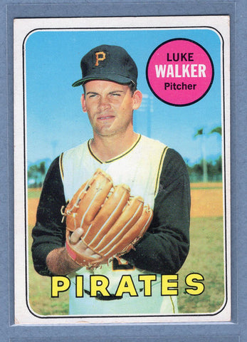 1969 Topps #36 Luke Walker  EX-MT  GO602