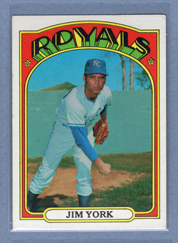1972 Topps #68 Jim York EX   GO311