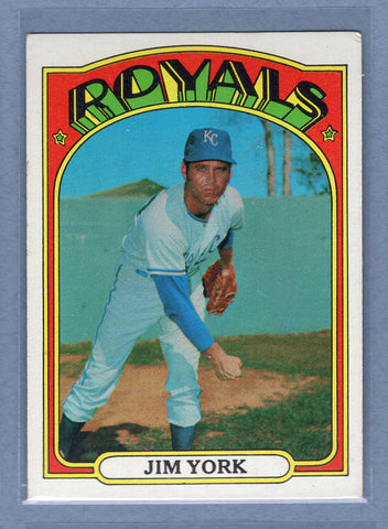 1972 Topps #68 Jim York EX   GO311
