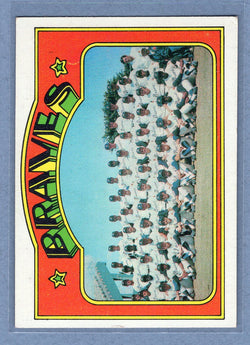 1972 Topps #21 Atlanta Braves (c) VG-EX  GO315