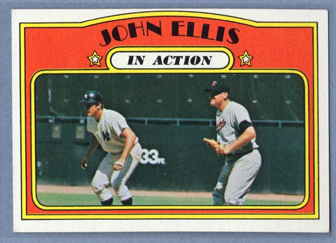 1972 Topps #48 John Ellis IA Ex-Nm