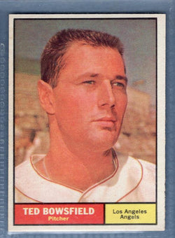 1961 Topps #216 Ted Bowsfield(a) EX   GO417