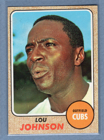 1968 Topps #184 Lou Johnson EX-MT  GO507