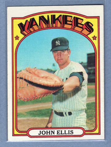 1972 Topps #47 John Ellis EX  GO500
