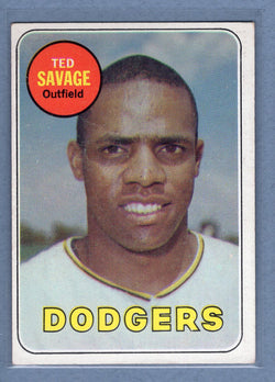 1969 Topps #471 Ted Savage EX  GO572