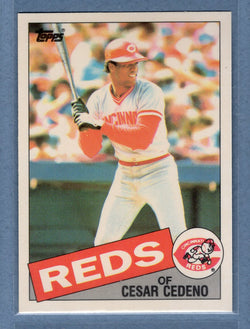 1985 Topps Tiffany #54 Cesar Cedeno NM