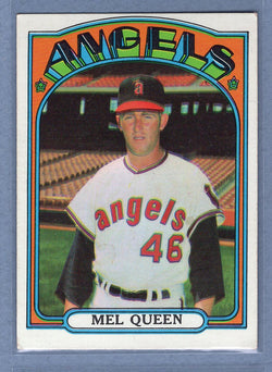 1972 Topps #196 Mel Queen  EX   BL01