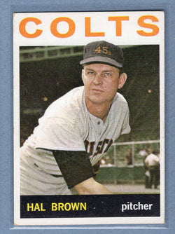 1964 Topps #56 Hal Brown (st) VG   GO523