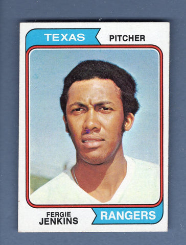 1974 Topps Baseball #87 Fergie Jenkins NM-MT 001