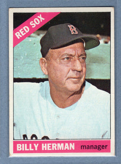 1966 Topps #37 Billy Herman (HOF) (b) EX  GO470
