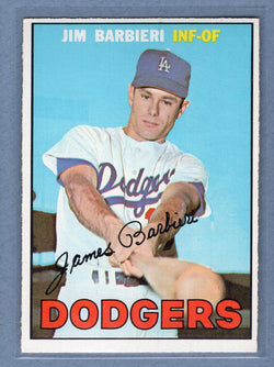 1967 Topps #76 Jim Barbieri EX-MT  GO390