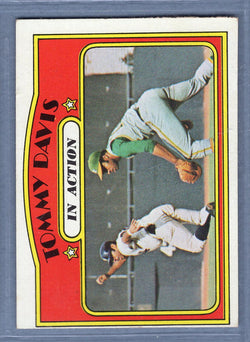 1972 Topps #42 Tommy Davis IA EX   GO464